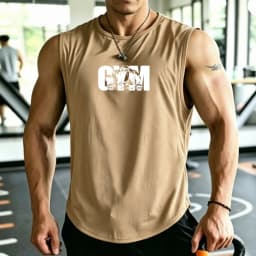 Men's Summer Casual Sleeveless Tank Top Print mesh breathable Daily Wear Light Workout Stylish Streetwear Vest men tops