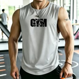 Men's Summer Casual Sleeveless Tank Top Print mesh breathable Daily Wear Light Workout Stylish Streetwear Vest men tops