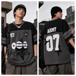 2026 BTS ARMY 3D Print Jersey Men Women Summer Sports Oversize Comfort T-shirt Breathable Quick Drying Streetwear Clothing