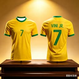 Neymar 10# Brazil National Team Soccer Jersey, Breathable  Athletic T-Shirt For Football Matches Training And Fan Casual Outfits