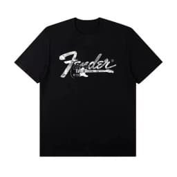 2025 Summer New Fender Jimi Hendrix Fender Electric Guitar Print Graphic T-shirt Men's Short Sleeve T-shirt Street Wear Summer