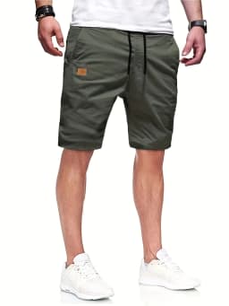 New Summer Men's Casual Short, Bermuda Short, Fitness Jogging Short, Vintage Elastic Waist Cargo shorts