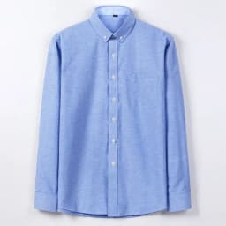 Men's Long Sleeve Shirt Oxford Woven Casual Non-Ironing Spring Summer Autumn Slim Top Comfortable Trend Fashion With White Shirt