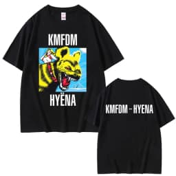Rock Band Kmfdm Tour 97 Graphic Print T-shirt Summer Men Women Vintage Gothic Punk Streetwear Male Casual Pure Cotton T Shirts