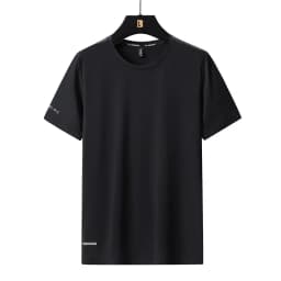High-Quality Ice Silk T-Shirts Men Plus Size 8XL Male Tshirt Fat Man Tee Shirt Breathable Wearing Tee Tops Running Fast Shipping