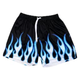 American Street Style Minimalism in Color and Pattern Men's Athleisure Mesh Shorts Summer Quick-drying Soft Lightweight Stylish