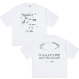 The Weeknd After Hours Til Dawn Stadium European Tour 2026 T-Shirt Men's Hip Hop Pop Fashion Short Sleeve T Shirt Man Streetwear