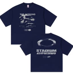 The Weeknd After Hours Til Dawn Stadium European Tour 2026 T-Shirt Men's Hip Hop Pop Fashion Short Sleeve T Shirt Man Streetwear