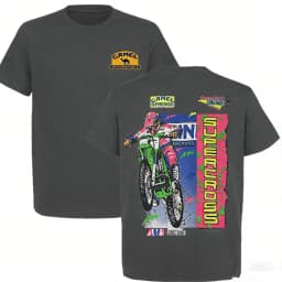Camel Supercross Printed Men's T-shirt 2026 Summer Men's Women's Luxury Casual Cotton T-shirt Men's T-shirt Street Wear Y2K