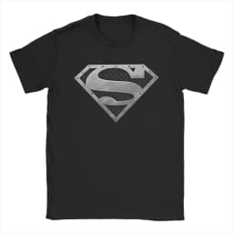 Men Women Comics Supermans T Shirts 100% Cotton Tops Casual Short Sleeve Round Collar Tees Gift Idea T-Shirt