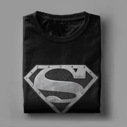 Men Women Comics Supermans T Shirts 100% Cotton Tops Casual Short Sleeve Round Collar Tees Gift Idea T-Shirt