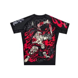 2026 Summer Jiu-Jitsu Anti-Abrasion T-Shirt, Y2K Print Training Quick-Drying Tight-Fitting Short-Sleeve Men's Street Style Top