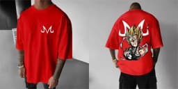 2026 New Dragon Ball Vegeta Print T-shirt Short Sleeve T-shirt Men's and Women's T-shirt Sports Fitness Men's T-shirt