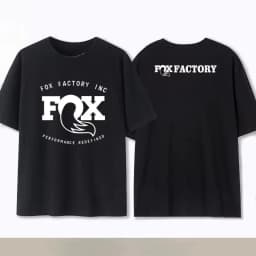 Summer Fox Racing Cross - country Mountain Bike Commemorative T - shirt High Quality Fashion Men Women Short Sleeve Round Neck