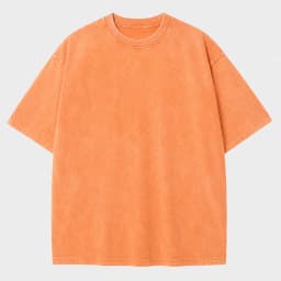 American Style Retro Heavyweight Solid Color Short Sleeved T-shirt Men Women Summer Street Trendy Washed Old Oversized Clothes