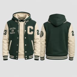 Mens 3D Printed Tactical Vest Look Hoodie Polyester Zip Up Sweatshirt Outdoor Streetwear Graphic Jacket with Faux Pocket