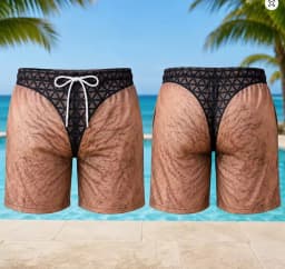 Funny Loose Beach Pants Vacation Casual 2026 Summer New Men 3d Print Vacation Beach Shorts Travel Gift for Men Surf Board Shorts