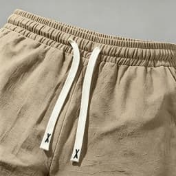 Men Linen Drawstring Waist Shorts Regular Fit Beach Resort Travel Daily Outdoor Vacation Casual Summer Walk Short Pants