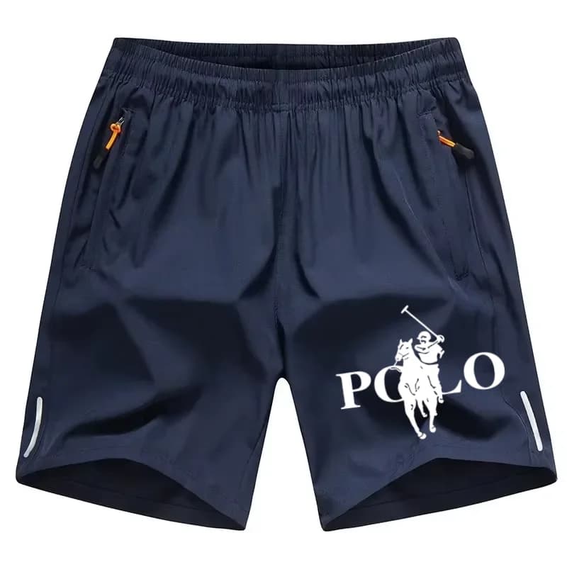 Summer men's shorts ice silk running gym sports shorts quick drying breathable beach shorts fitness slow running cool casual spo