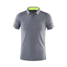 Quick Drying Short Sleeved Polo Shirt Golf Company Group Brand Breathable Lapel Sports Short Sleeved 8-Color Large
