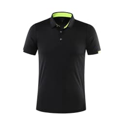 Quick Drying Short Sleeved Polo Shirt Golf Company Group Brand Breathable Lapel Sports Short Sleeved 8-Color Large
