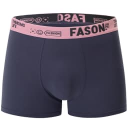 4/10 Pack Men's And Teenagers' Simple And Fashionable Boyshort Casual Joker Elastic Waist Shorts Multi-size Mixed Color Underwea
