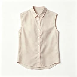 2026 Men's Sleeveless Cotton Linen Shirt Turn Down Collar Button Up Solid Regular Fit Summer Casual Beach Daily Outdoor Tops