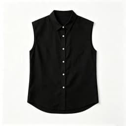 2026 Men's Sleeveless Cotton Linen Shirt Turn Down Collar Button Up Solid Regular Fit Summer Casual Beach Daily Outdoor Tops