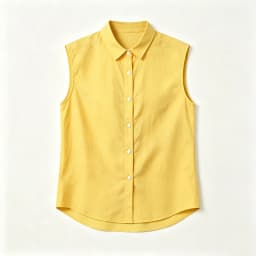 2026 Men's Sleeveless Cotton Linen Shirt Turn Down Collar Button Up Solid Regular Fit Summer Casual Beach Daily Outdoor Tops
