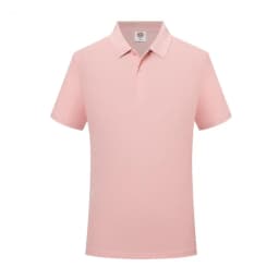 Men's and Women's New Model Summer Solid Color Lapel Short-sleeved Casual Daily Outdoor Polo Shirt Fashion Button Top 14 Colors