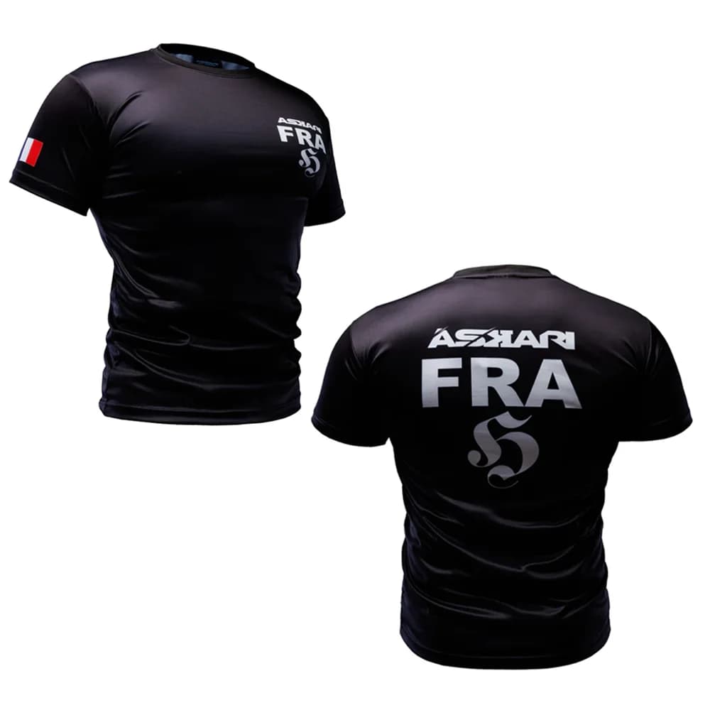 Summer Boxing ASKARI New National Team Uniforms Men's Women's Breathable Fightwear Casual T-shirts O Neck Short Sleeve Tops