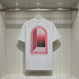 Cotton New Casablanca Dream Gate Printed T-shirt 2026 High Quality Loose Sports T-shirt Top for Men and Women Adults