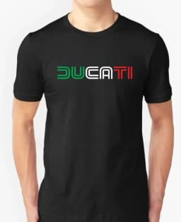 2026 Summer Fashion Attitude. Suitable for Ducati MOTO GP Team Racing Motorcycles, Motorcycle Riders' Short-sleeved T-shirts.