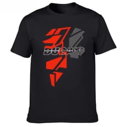 2026 Summer Fashion Attitude. Suitable for Ducati MOTO GP Team Racing Motorcycles, Motorcycle Riders' Short-sleeved T-shirts.