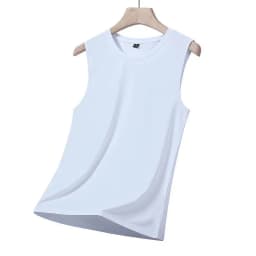 Summer Acetate Satin Men's T-shirt Lightweight Shiny T-shirts for Men Women Skin-Friendly Trendy Premium Beach Comfortable Shirt
