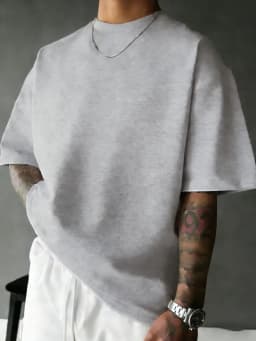 Summer new product printed men's round-neck pure cotton trendy short-sleeved T-shirt which is comfortable fashionable versatile