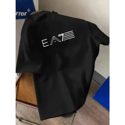 Summer new product printed men's round-neck pure cotton trendy short-sleeved T-shirt which is comfortable fashionable versatile