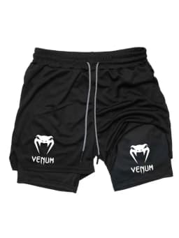 2026 Summer Sports Shorts 2-in-1 Gym Running Shorts Slow Running Casual Sportswear Fitness Double Layer Shorts