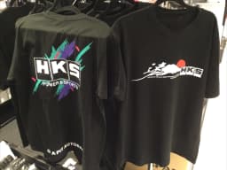 HKS T-Shirt Car Enthusiasts Drifting Drag JDM Men's and Women's Same Round Neck Cotton T-shirt Motorcycle Street T-shirt
