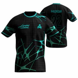 Aurora Gaming E-sports Club New Summer Uniforms CS2 ESL Pro League Training Jerseys Player Customized T-shirts Boys Gifts Tops