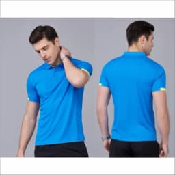 Summer Quick Drying Short Sleeved Polo Shirt Golf Jersey Company Group Breathable Fitness Lapel Sports Sleeved 8-Color Large Top