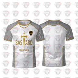 Blue Lock Anime Bastard Mnchen Jersey White Maillot Men's Football T-shirt Kaiser Isagi Cosplay Tops Breathable Sports Men Tees