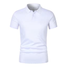 Solid color polo shirt ultra-light men's quick-drying breathable sweat-wicking shirt suitable for fitness gym and running