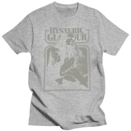 Hysteric Glamour Printed T-shirt Man Women Cotton T-shirt Men's T-shirts 2026 Summer Men's Clothing Tops High Quality Streetwear