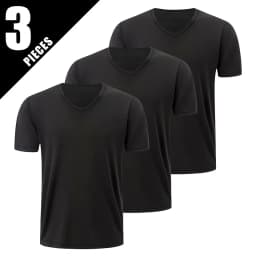 1/2/3 Piece Men's Solid Color Four Season Short Sleeved V-neck Sports And Comfortable Plus Size Youth Casual Base T-shirt
