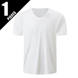 1/2/3 Piece Men's Solid Color Four Season Short Sleeved V-neck Sports And Comfortable Plus Size Youth Casual Base T-shirt