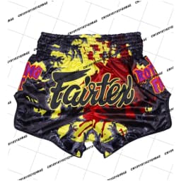 New Fairtex Muay Thai Shorts - Rotting Fist Men MMA Sports Oversized Speed Drying Gym Octagonal Cage Training Shorts