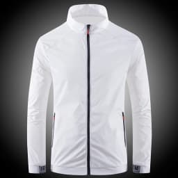 Men's sun protection clothes for summer ultra-thin breathable ice silk trendy fashion UV resistant air conditioning jacket jacke