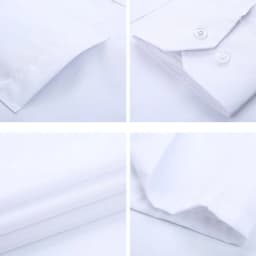 New Men Formal Shirt Long Sleeve Office Solid Color Anti-Wrinkle Fashion Business Pocket White Blue Social Pocket Shirts 6XL 7XL