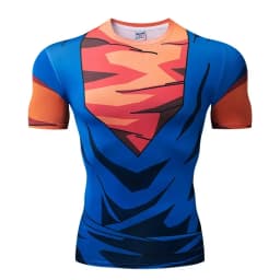 Red Nightwing Short Sleeve Compression Shirts Thanos 3D Printed T shirts Men NEW Crossfit Top For Male Fitness Clothing